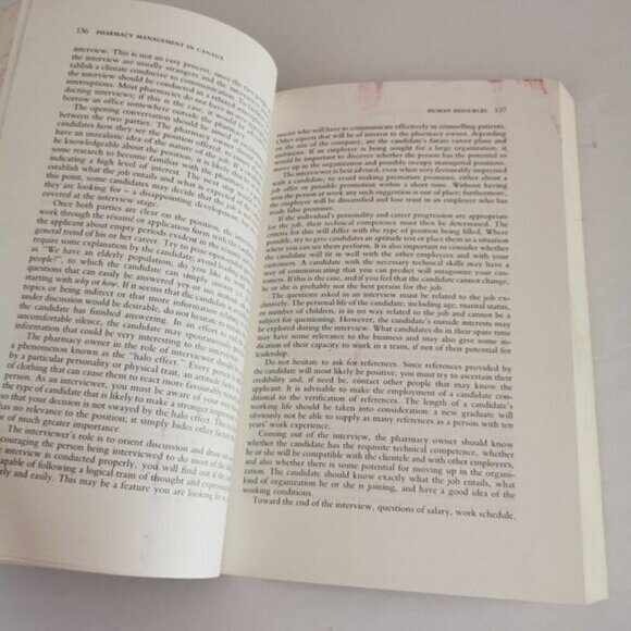 1989 Pharmacy Management in Canada, Community Based Practice Pharmacist Guide - Picture 7 of 9